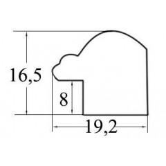 32-411 пластиковая рамка 50-60