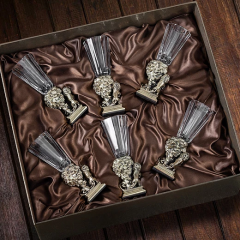 Набор лафитники "Лев" 6 шт. в подарочной коробке GP-10058782