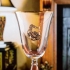 Набор бокалов для вина/шампанского "Скорпион" в деревянной шкатулке
