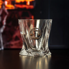 Набор бокалов для виски подарочный "Весы" упаковка Mr Whiskey 15000023