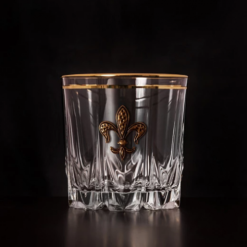Набор бокалов для виски Карат  Лилии  в подарочной коробке GP-050203196