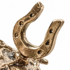 Подарочный набор Ложка обувная с держателем в деревянной шкатулке