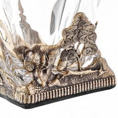 Набор из 2-х бокалов для виски ручная работа Охота на кабана в подарочной упаковке 10059617