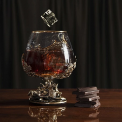 Бокал для коньяка Охота на Оленя 10058818 в подарочной коробке