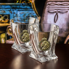 Набор бокалов для виски подарочный "Лев" 300790