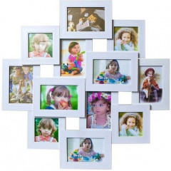 Memories Standart-2 белая деревянная мультирамка