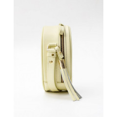 115-08-50/6 Сумка женская кожаная Bubbles лимонный