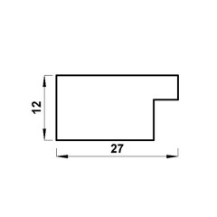 6516-4 пластиковая рамка 10-15