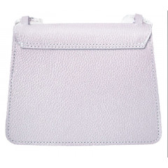 115-08-21/6 кожаная сумка женская «Valery». Цвет лаванда