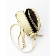 115-08-50/6 Сумка женская кожаная Bubbles лимонный