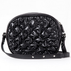 115-08-23 Сумка женская кожаная Voar Small чёрный