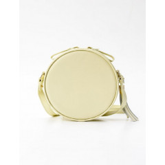 115-08-50/6 Сумка женская кожаная Bubbles лимонный