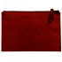 048-07-67 Косметичка женская кожаная Саванна красная