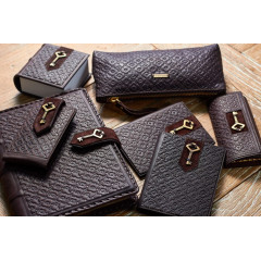 Ежедневник А5 «Ключ». Цвет коричневый