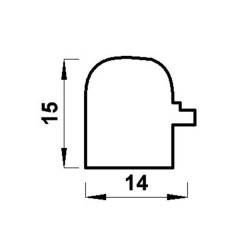 MR-337 пластиковая рамка 15-21