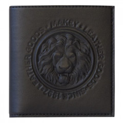122-08-51/1 портмоне мужское кожаное «Royal». Цвет черный