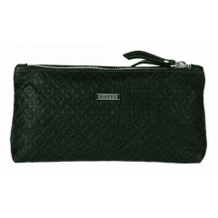 048-08-32/2 Косметичка кожаная Компакт зелёная