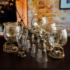 Набор для крепких напитков "Веселые звери" GP-200100