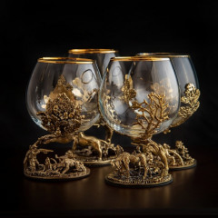 Набор для крепких напитков "Веселые звери" GP-200100