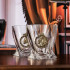Набор бокалов для виски подарочный "Лев и Львица" в деревянной шкатулке/ подарок мужчине/ бокалы