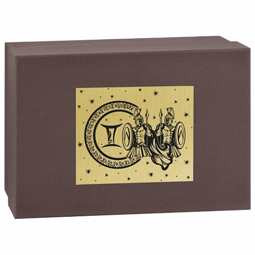 Набор из 2-х бокалов коньяка Шаранте "Близнецы" в подарочной коробке GP-10059534