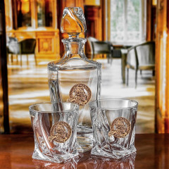 Набор для крепких напитков Тигр  ( штоф + 2 бокала ) GP-10057298