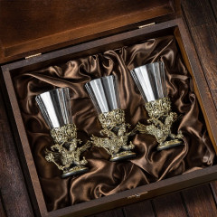 Набор лафитников из 3- х шт. "Двуглавый Орёл " GP-1056608