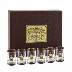 Набор 6 стопок для водки "Настоящий мужчина" GP-10056362