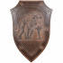 Шампура Большие звери с деревянным щитом-подставкой GP-200044 для шампуров "Медведь"
