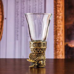 Набор из 6-ти стопок перевертышей Забавные звери  в деревянной шкатулке с гравировкой GP-300664