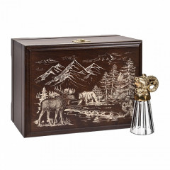 Стопка-перевертыш "Баран"(лафитник) в деревянной шкатулке GP-10056352