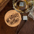 Набор бокалов для виски подарочный "Тигр"  в шкатулке с костерами