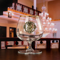 Набор бокалов коньяка Шаранте "Лев и Львица Царские"  10059438
