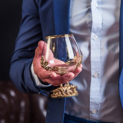 Бокал для коньяка Охота на Медведя 420 мл в подарочной коробке 10059165