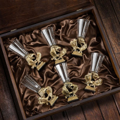 Набор  лафитников ручной работы "Орёл" GP-1056610