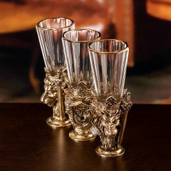 Набор из 3-х Лафитников ЛЕВ в подарочной коробке GP-200007