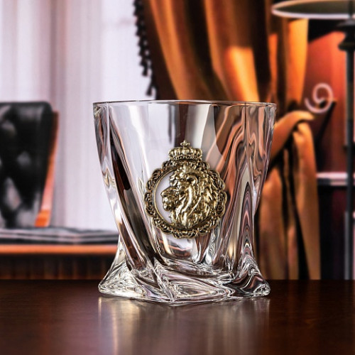 Набор бокалов для виски подарочный "Лев и Львица"  GP-10059428