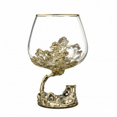 Бокал для коньяка Львица 10058967 в подарочной коробке
