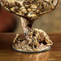 Бокал для коньяка Львица Royal в подарочной коробке 10059229