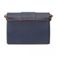 115-08-19/2 Сумка женская кожаная SPRING синий
