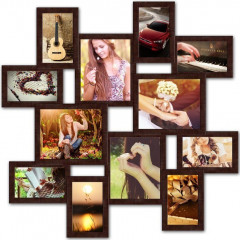Memories MAX деревянная коричневая мультирамка