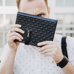 Ежедневник А5 «Соты». Цвет коричневый