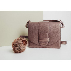 115-08-19/3 Сумка женская кожаная SPRING бронза