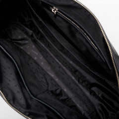 116-08-51 Сумка кожаная ROYAL DUFFEL чёрная