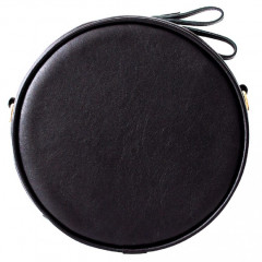 115-08-50 Сумка женская кожаная Bubbles чёрный