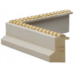 167-51 багет дерево белый