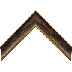 GN3-A багет пластиковый коричневый