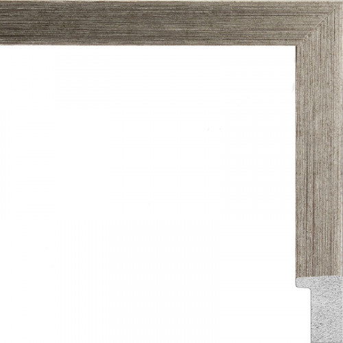 23-P70 багет из пластика серебро