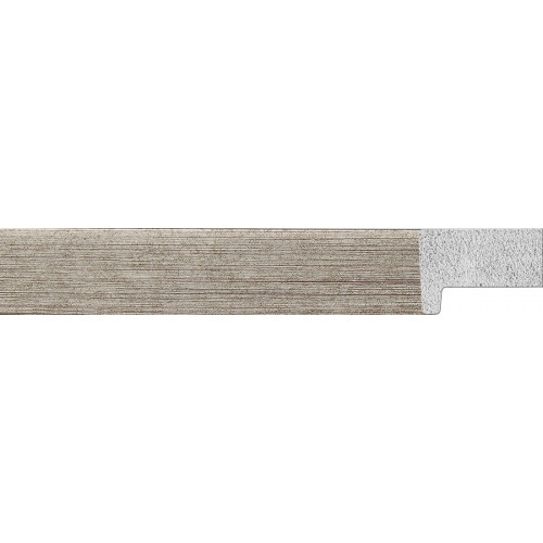 23-P70 багет из пластика серебро