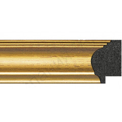 302-10 багет из пластика золото